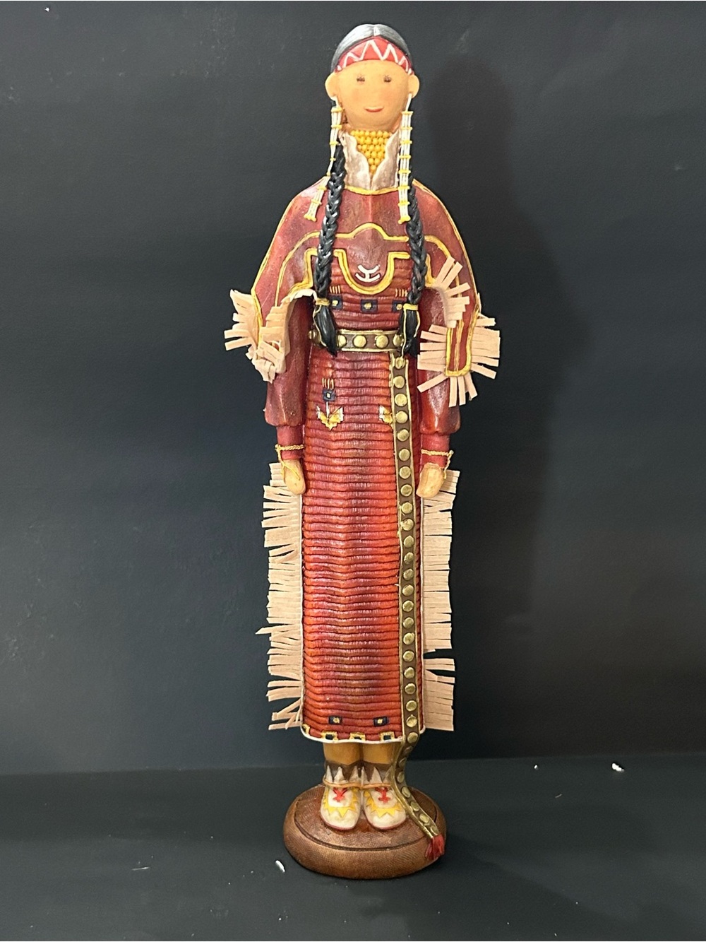 Trippies American Indian Collection Ceramic 14" Doll